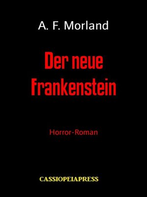 cover image of Der neue Frankenstein